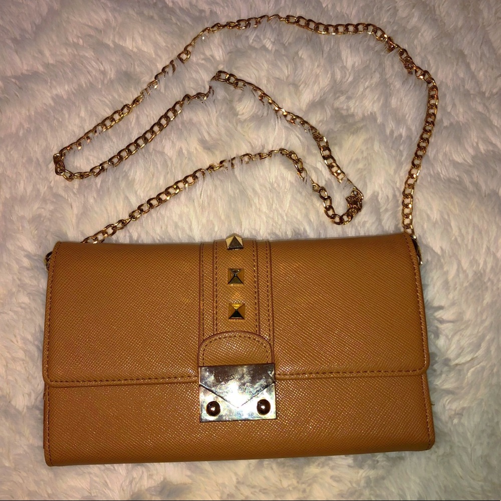 Brown Clutch / Crossbody